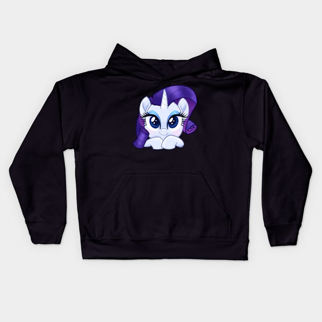 Rarity Kids Hoodie by SophieScruggs